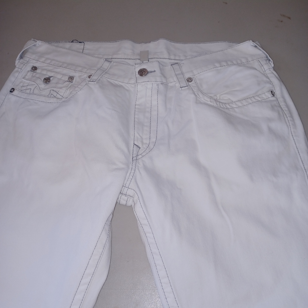 Men's White Jeans